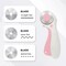 Pink Professional Sewing Scissors Set: Big Scissors, Small Scissors, Rotary Cutter with 3pcs Extra Blades for Cutting Fabric